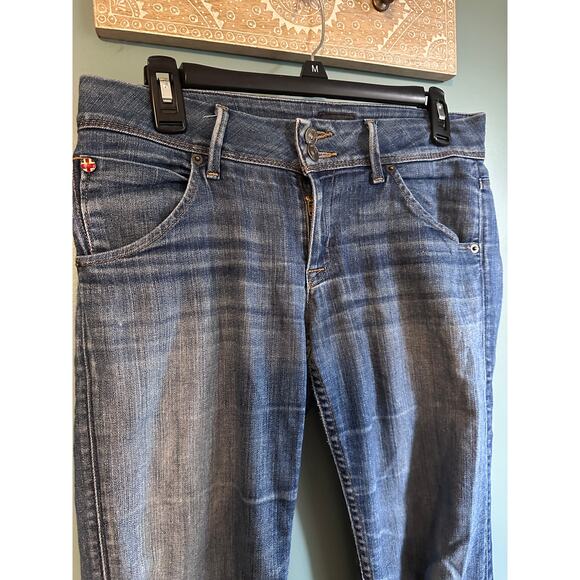 Hudson Collin Flap Skinny Jean Low Rise  27 - Picture 4 of 11